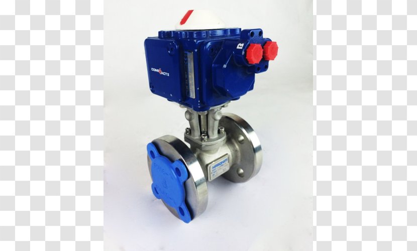 Pneumatic Actuator Valve Pneumatics - Flow Control Transparent PNG