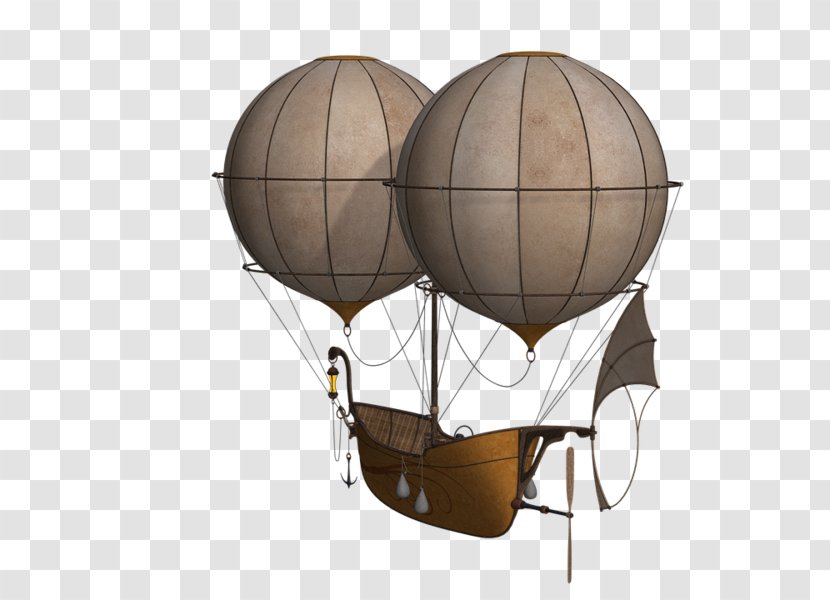 Aircraft Airship Hot Air Balloon Zeppelin - Vehicle Transparent PNG