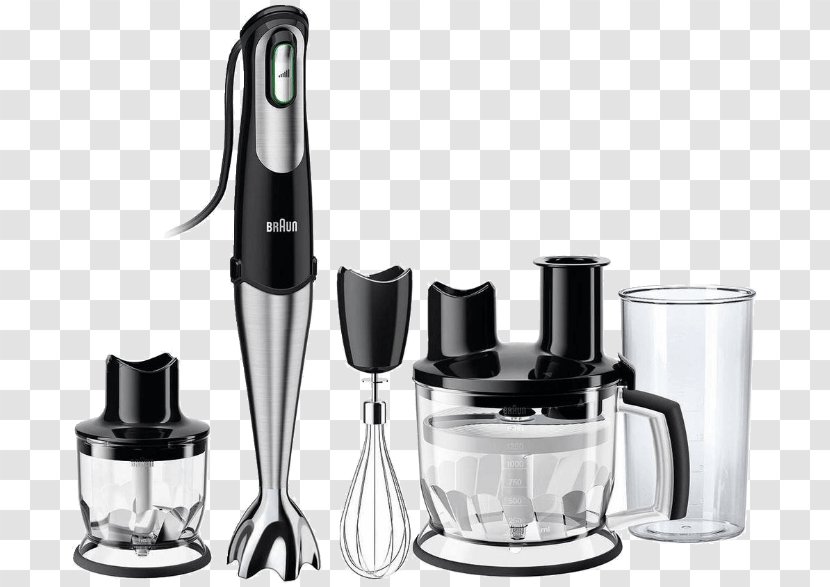 Immersion Blender Braun Multiquick 7 MQ785 3 MQ325 - Kitchen - Small Appliance Transparent PNG