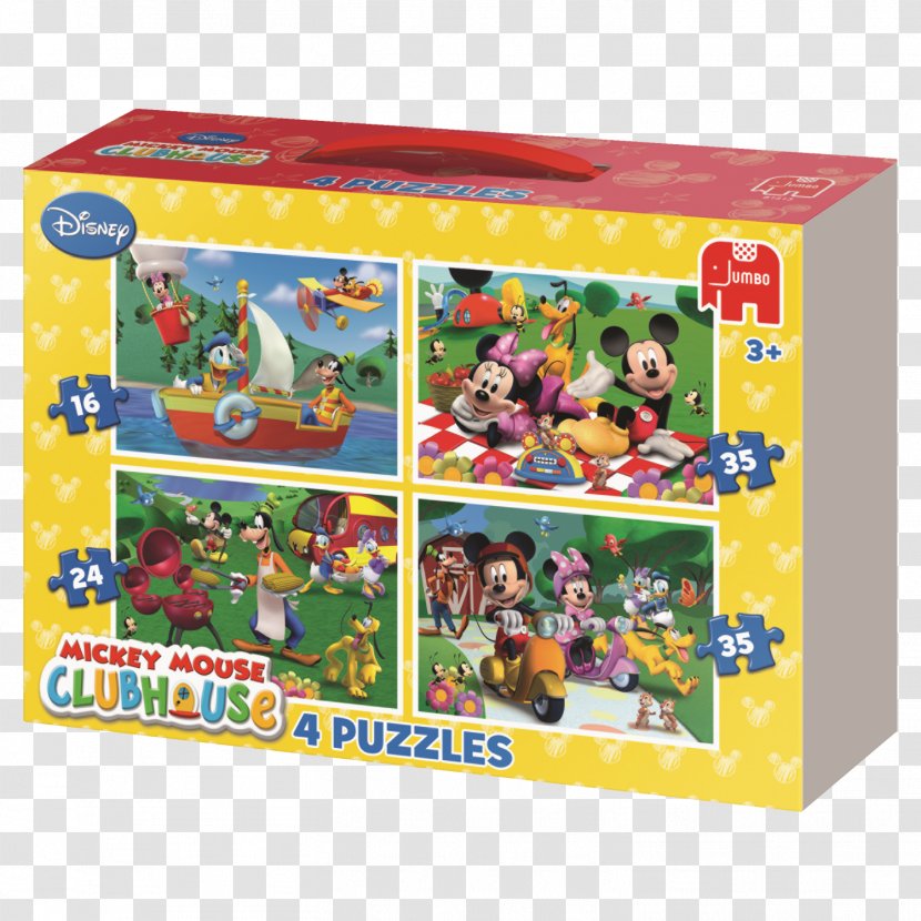 Mickey Mouse Jigsaw Puzzles Playground Toy Transparent PNG