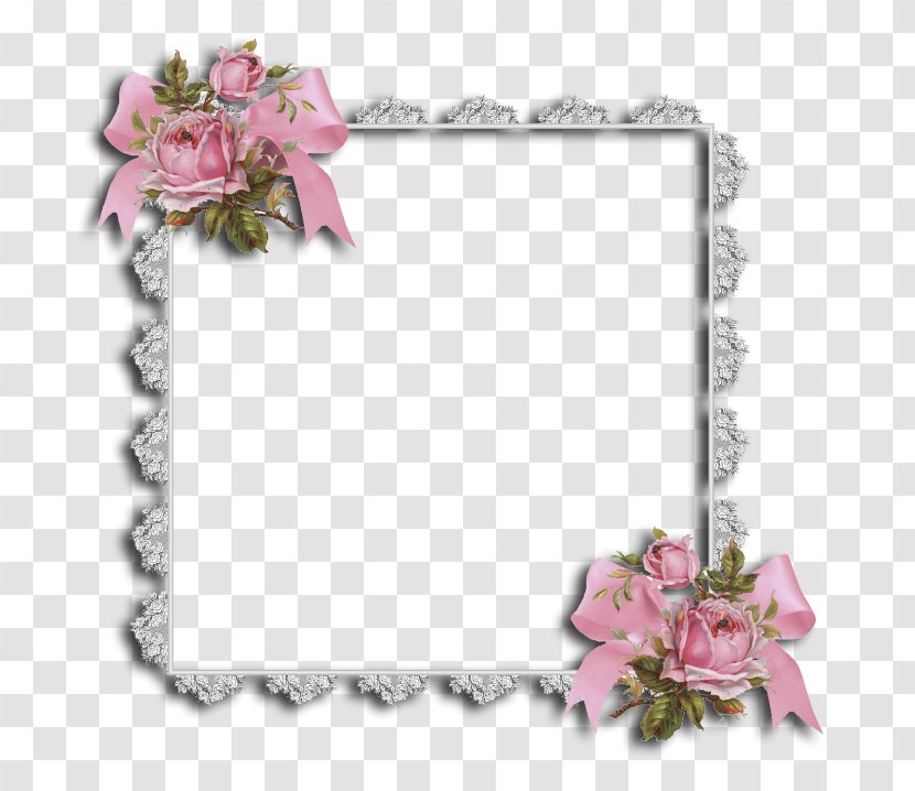 Floral Design Cut Flowers Picture Frames Rose - Flower Transparent PNG