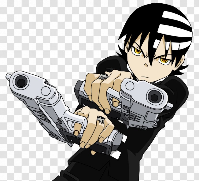 Death The Kid Black Star Soul Eater Evans Maka Albarn Crona - Cartoon Transparent PNG