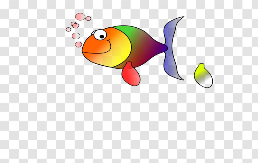 Clip Art Fish Vector Graphics Image - Tile - Rainbow Transparent PNG