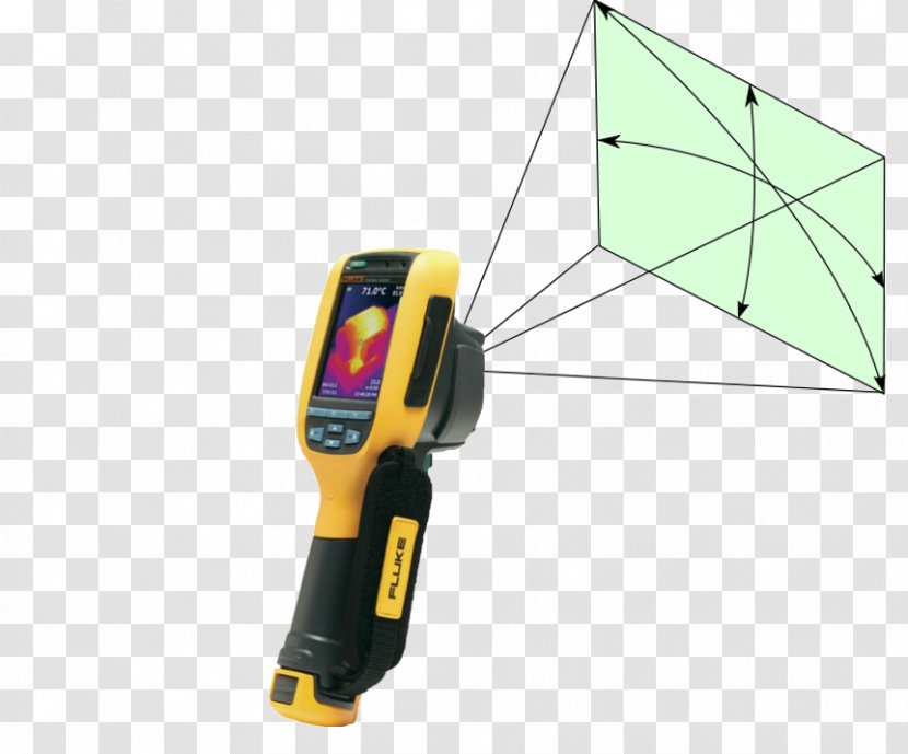 Thermographic Camera Thermal Imaging Fluke Corporation Thermography Infrared - Top View Transparent PNG