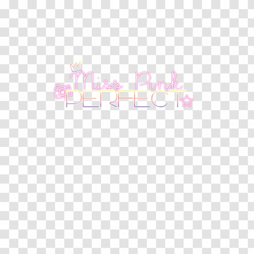 Logo Brand Pink M Line Font - Text Transparent PNG