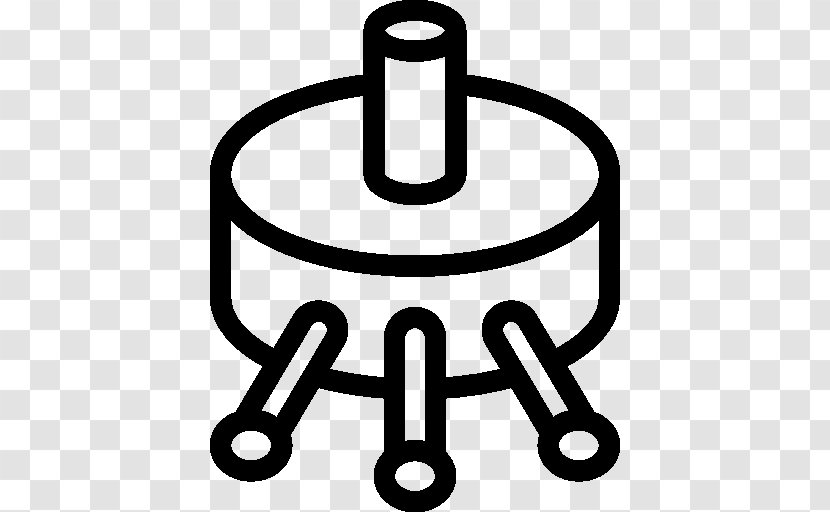 Potentiometer - Black And White - Industry Icon Transparent PNG