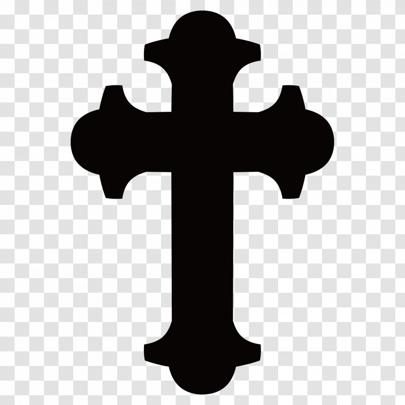 Christian Cross Vector Graphics Clip Art Symbol - Russian Orthodox - Amenities Design Element Transparent PNG