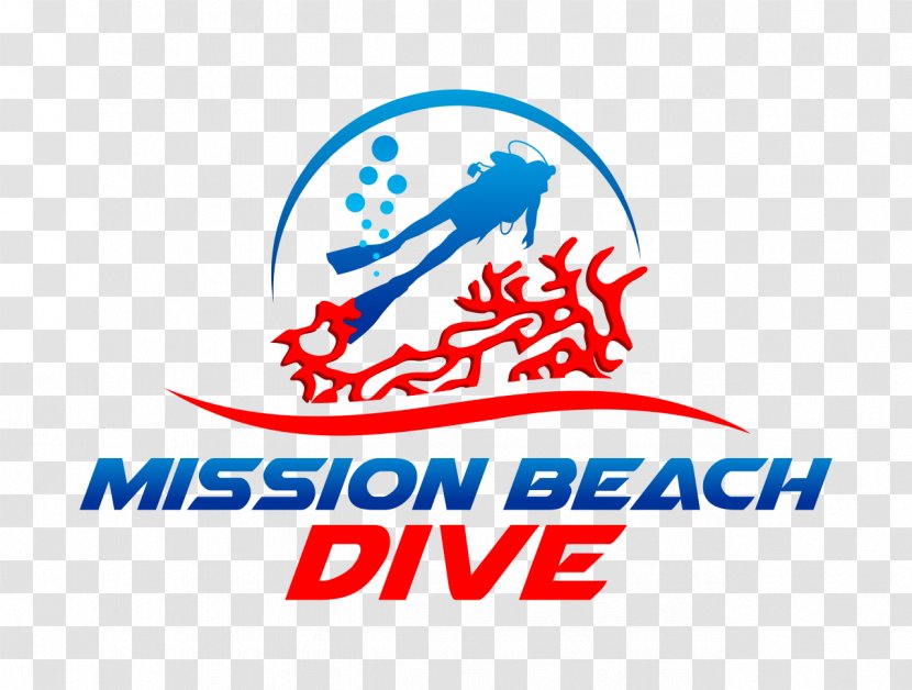 Mission Beach Dive Logo Brand Product - Great Barrier Reef Transparent PNG