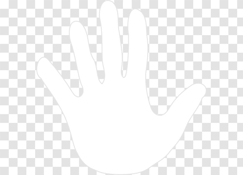 Thumb White - Hand - Design Transparent PNG
