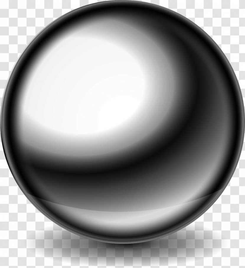 Ball Steel Sphere Metal Transparent PNG
