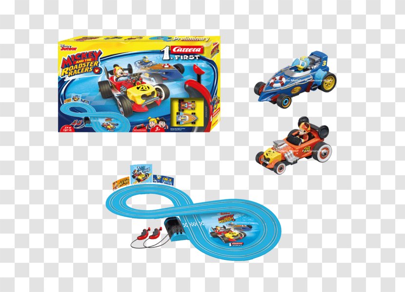 Mickey Mouse Donald Duck Carrera Minnie - Gokart - Action Setting Transparent PNG