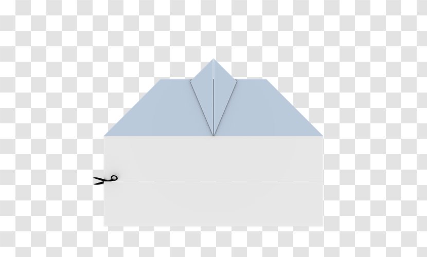 Triangle - Fold Paperrplane Transparent PNG