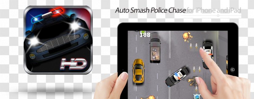 Smartphone Mobile Phones Multimedia Handheld Devices Portable Media Player - Police Chase Transparent PNG