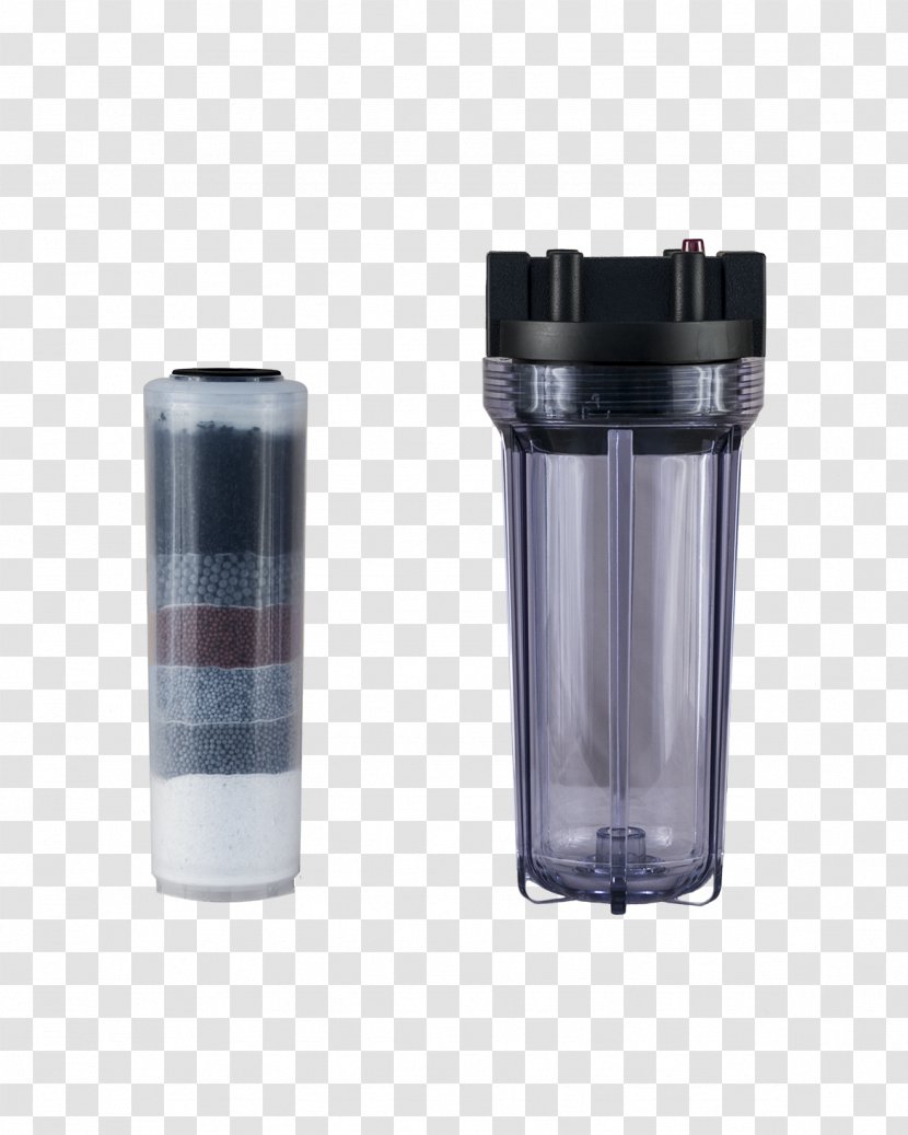 Glass Plastic Cylinder - Water Bottle Transparent PNG