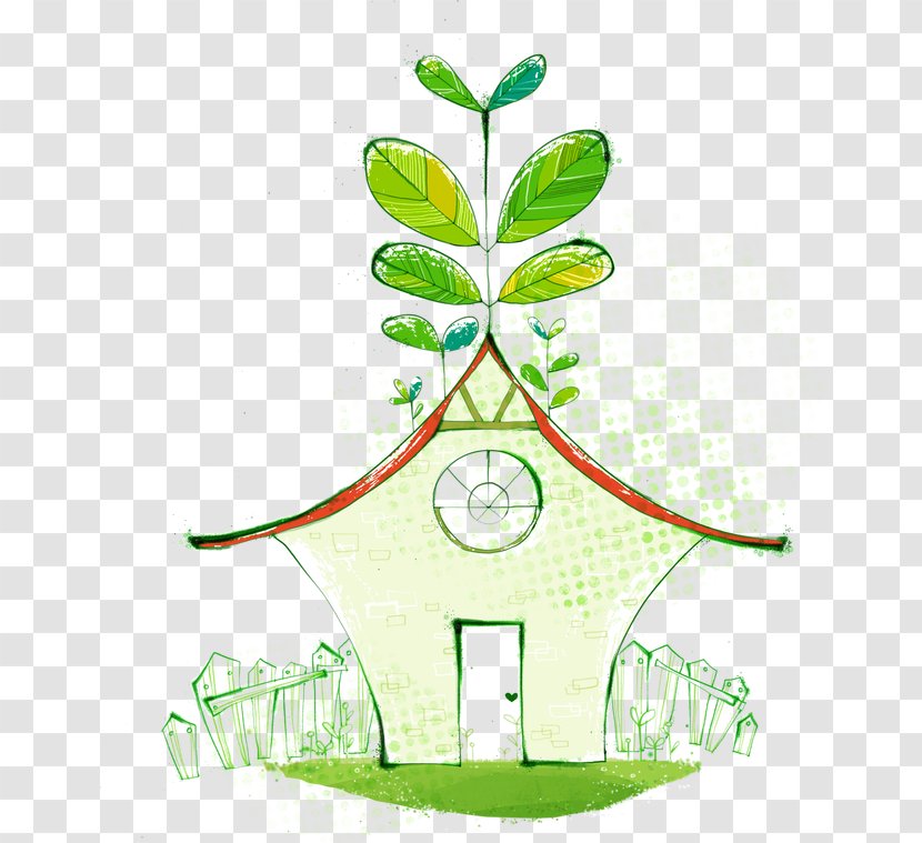 Cartoon Environmental Protection Comics Illustration - Tree - Energy And Transparent PNG