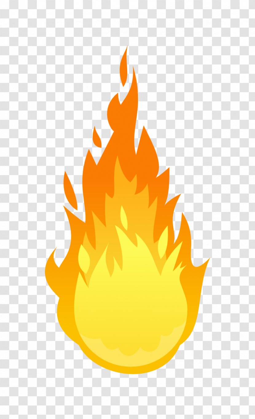 Fire Flame Clip Art - Yellow - Droplet Transparent PNG