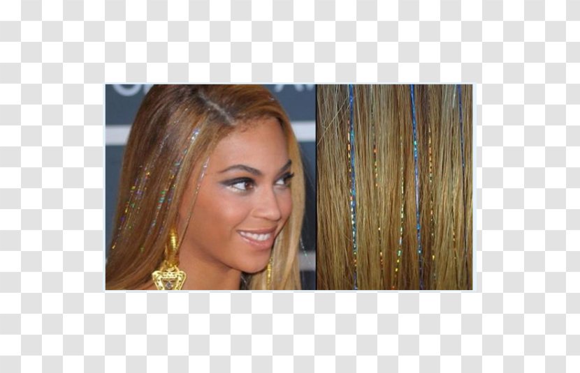 Artificial Hair Integrations Glitter Beauty Parlour Tinsel - Bangs Transparent PNG