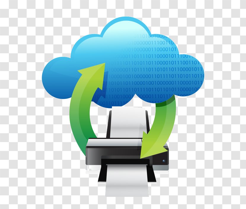 Cloud Computing Google Print Printer Storage Remote Backup Service - Check Transparent PNG