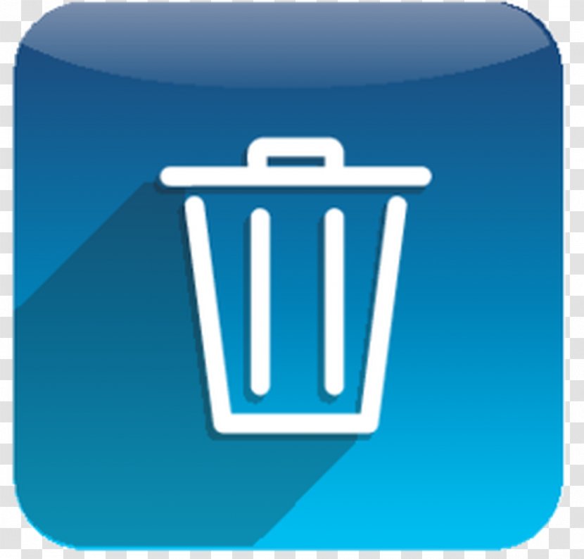 Waste - Computer Icon - Blue Transparent PNG