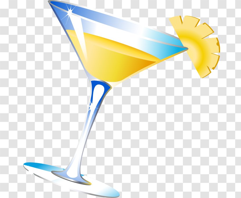 Orange Juice Blue Hawaii Cocktail - Martini - Drinks Cocktails Transparent PNG