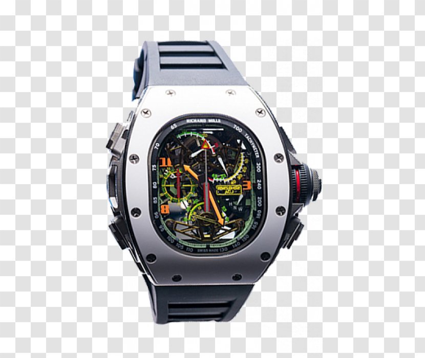 Watch Richard Mille Tourbillon Chronograph Clock Transparent PNG
