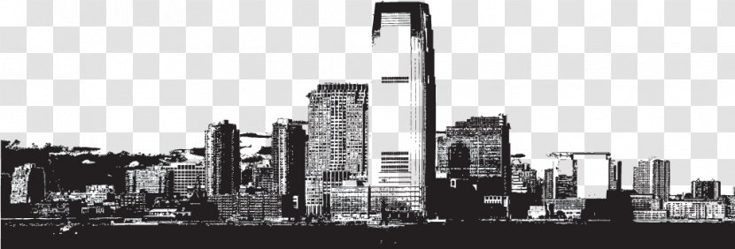 Cities: Skylines Stade City - Monochrome - Cityscape Transparent PNG
