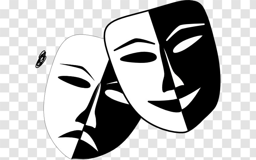 Theatre Performing Arts Mask Clip Art - Flower - Theater Transparent PNG