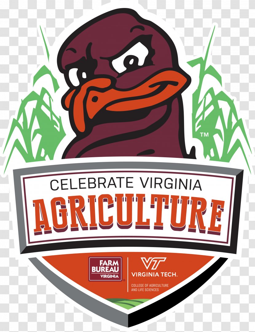 Virginia Tech College Of Agriculture And Life Sciences Hokies Farm - Label - Area Transparent PNG