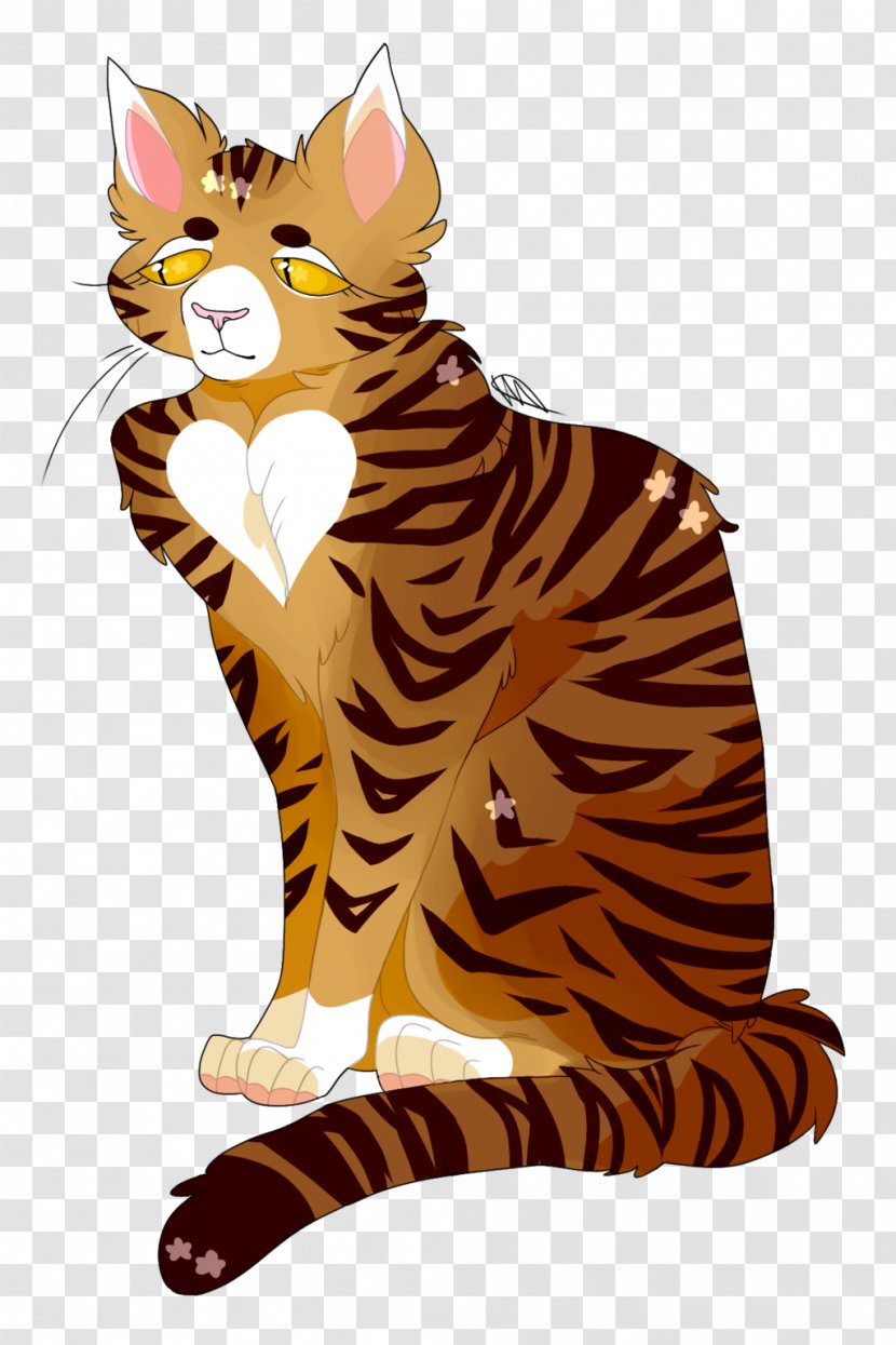 Whiskers Tiger Cat Cartoon - Wildlife Transparent PNG