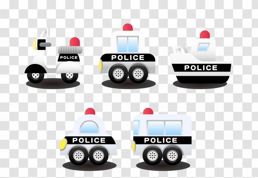 Police Car Euclidean Vector - Technology Transparent PNG