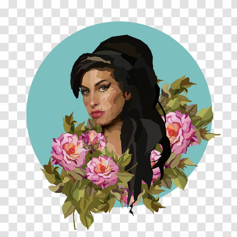 Amy Winehouse Floral Design Cut Flowers Flower Bouquet - Rose Family Transparent PNG