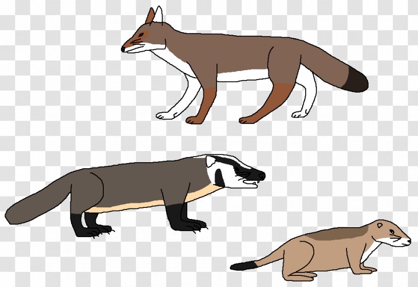 Red Fox Macropodidae Mustelids Cat Terrestrial Animal - Hunting Transparent PNG