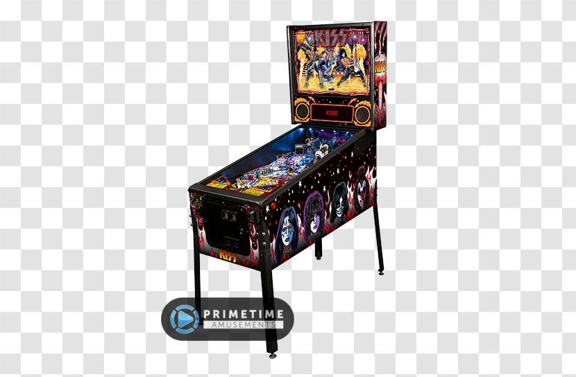 Kiss The Pinball Arcade Stern Electronics, Inc. Game - Amusement Transparent PNG