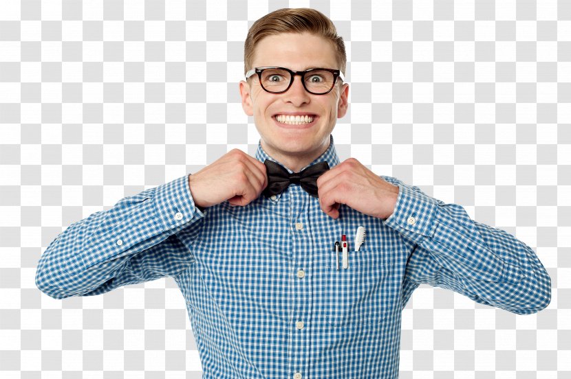 Nerd Stock Photography Bow Tie Geek Royalty-free - Thumb Transparent PNG