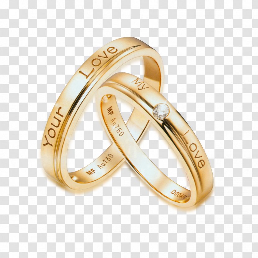 Ring Gold Diamond - Bracelet Transparent PNG