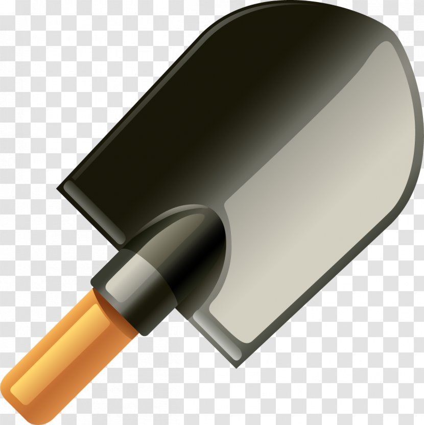 Tool Shovel - Designer - Hand Drawn Black Transparent PNG