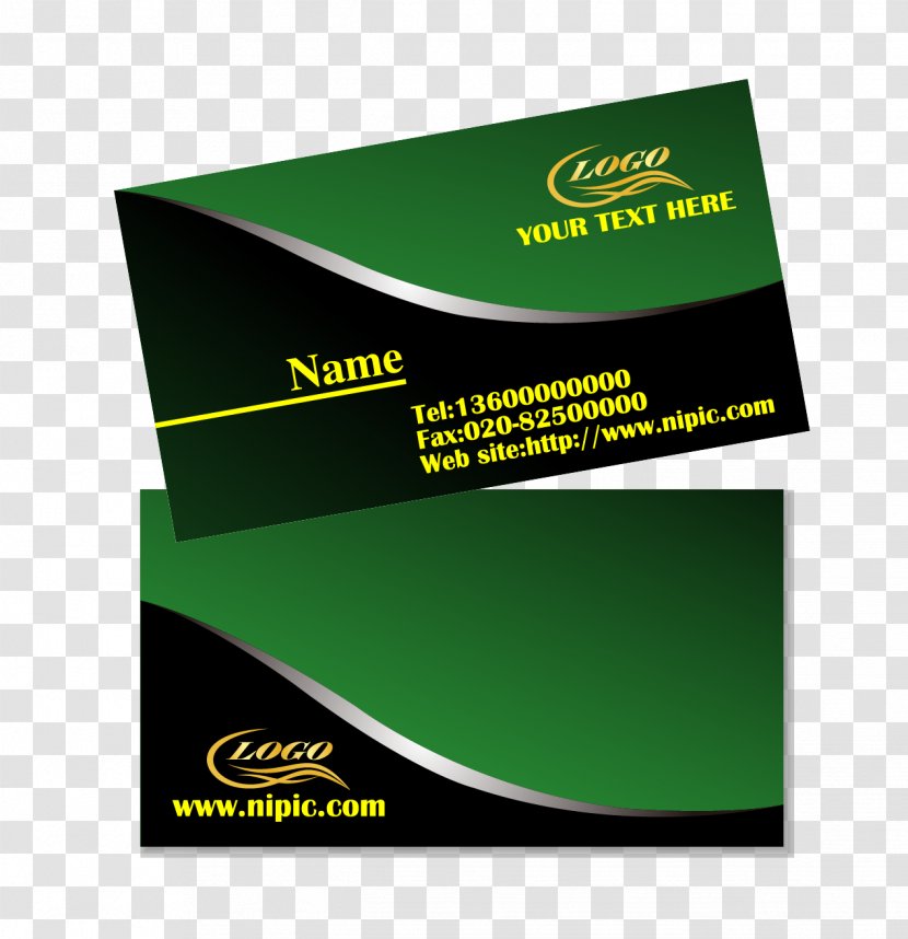 Business Card Visiting Technology - Brand - Science And Transparent PNG