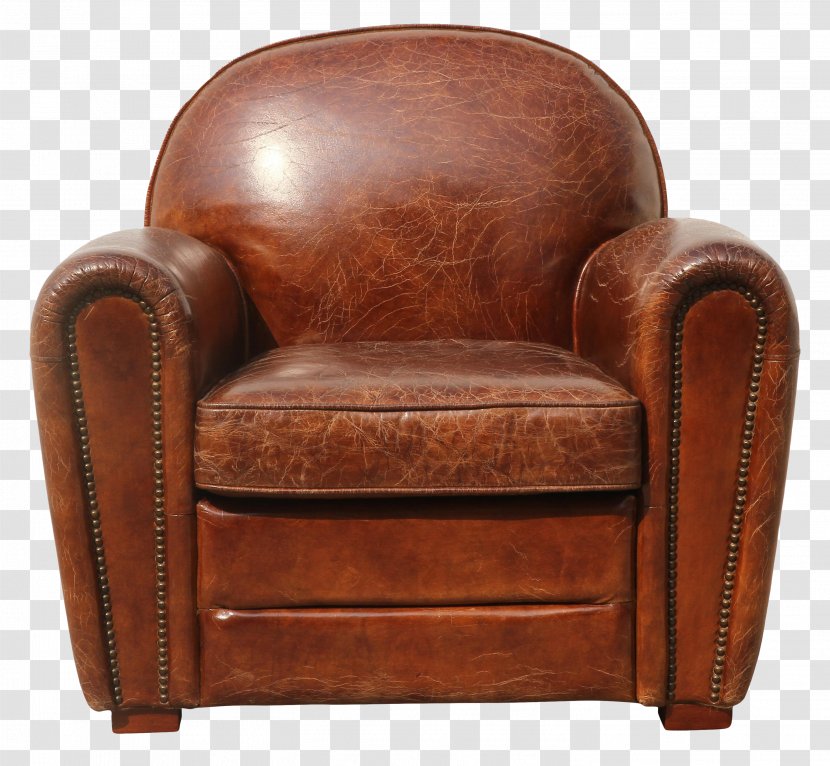 Eames Lounge Chair Pasargad Genuine Leather Paris Club - Armchair Transparent PNG