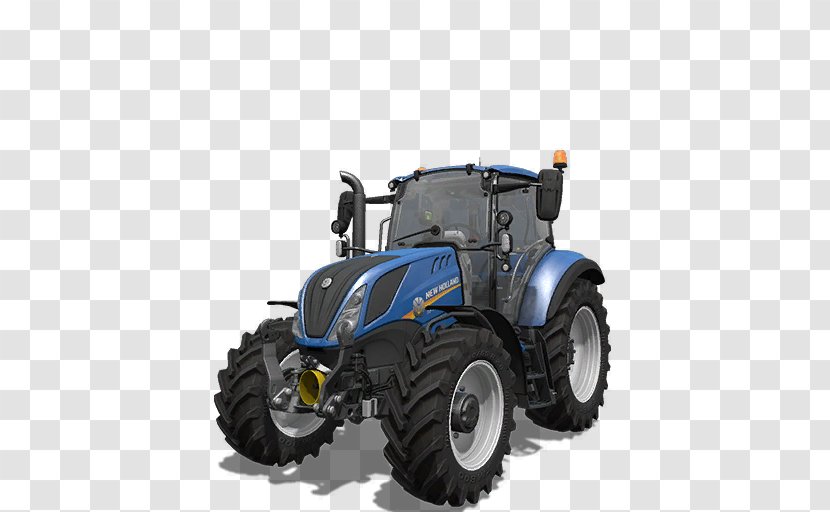 Farming Simulator 17 Tractor Valtra New Holland Agriculture 15 - Automotive Tire - Tractors Transparent PNG