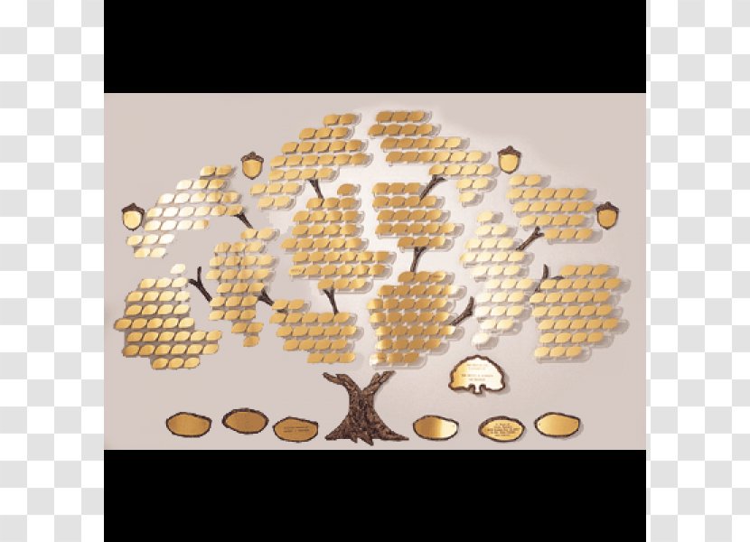 Tree Of Life Donor Recognition Wall Bronze Donation - Yellow Transparent PNG