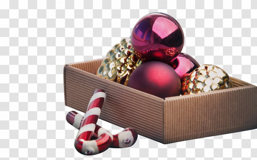 Christmas Ornament Candy Cane Gift - Ball Transparent PNG
