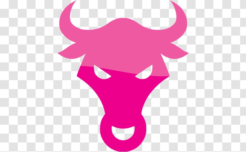 Cattle Red Bull - Pink Transparent PNG