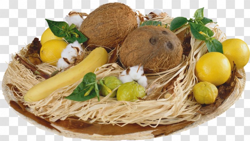 Food Auglis Fruit Coconut Banana Transparent PNG