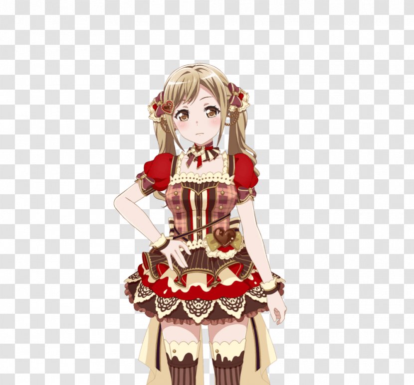 BanG Dream! Live2D Costume All-female Band TYO:6619 - Statute - Traditional Dropper Loop Transparent PNG