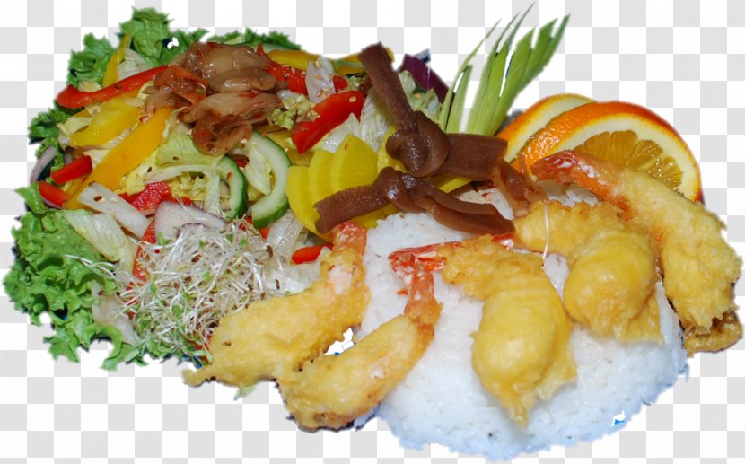 Sushi One Tempura Thai Cuisine Seafood - Recipe Transparent PNG