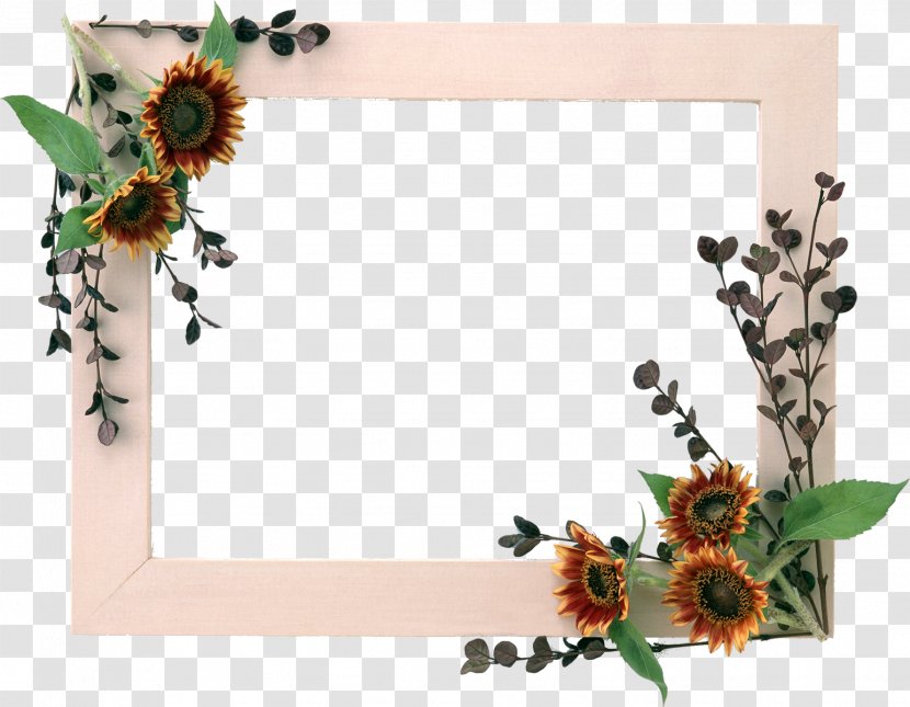 Picture Frames Photography Wallpaper - Flower Arranging - Photomontage Transparent PNG