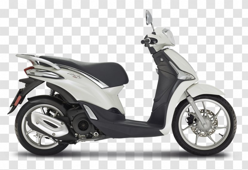 Piaggio Liberty Scooter Vespa Brooklyn Motorcycle - Spoke Transparent PNG