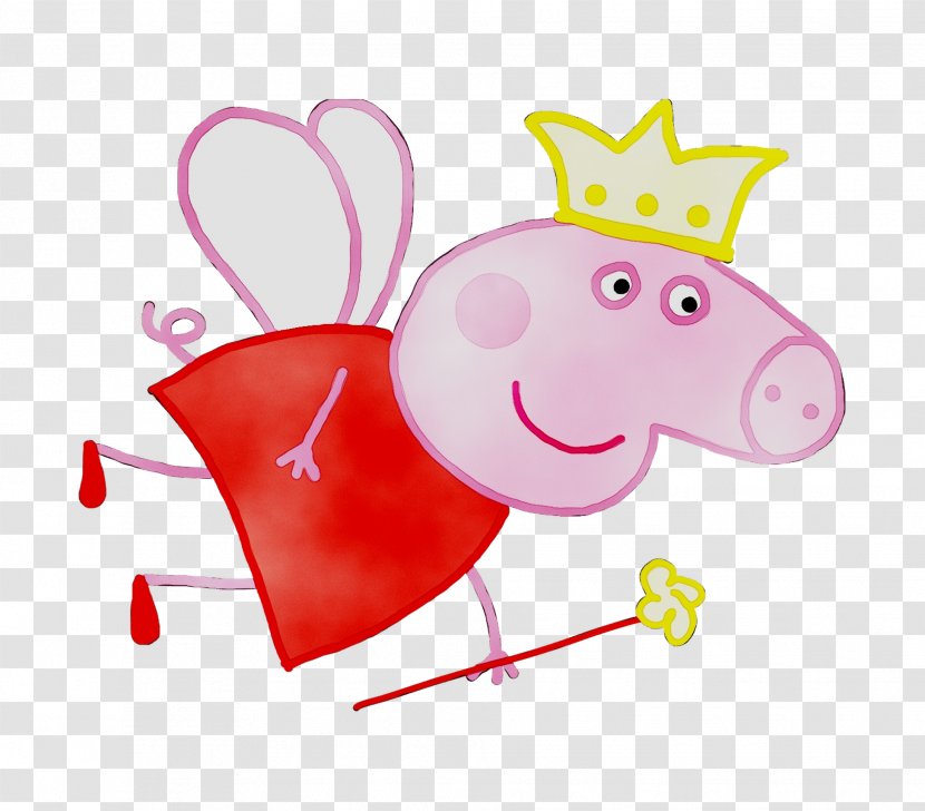 Daddy Pig Image Mummy - Princess Peppa - Fairy Transparent PNG
