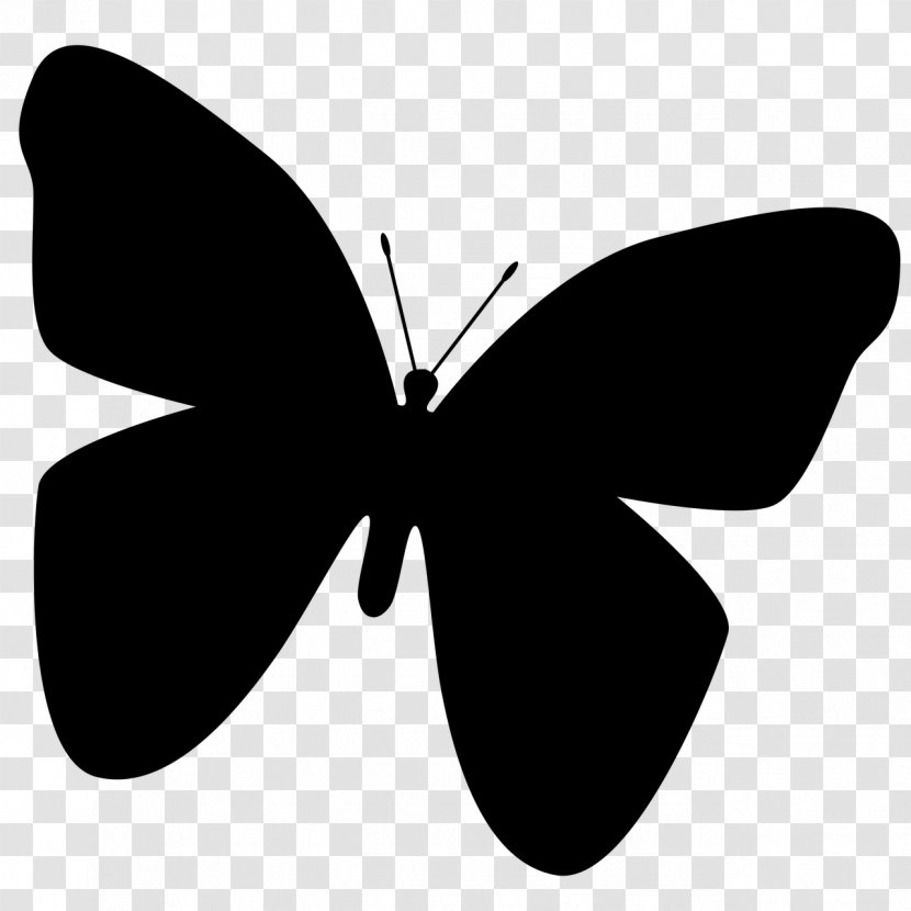 Butterfly Silhouette Clip Art - Monochrome Photography - Wings Transparent PNG