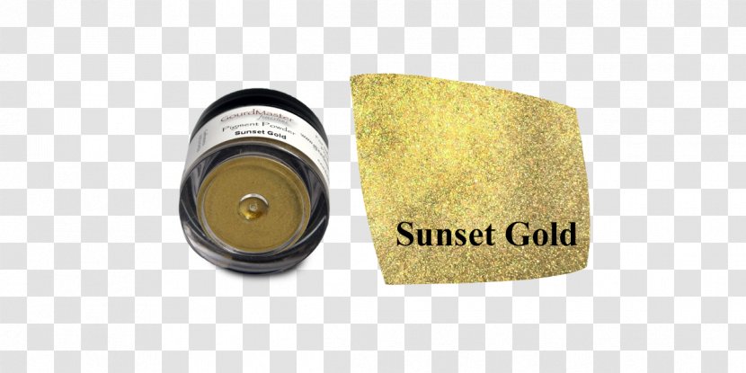 Pigment Powder Work Of Art 01504 - Gold Transparent PNG